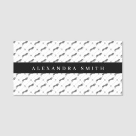 Etiqueta De Nome Cavalo de Pulso | Cavalo Escrivado | Formador de c