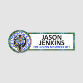Etiqueta De Nome CKS NAMEBADGE para Jason Jenkins