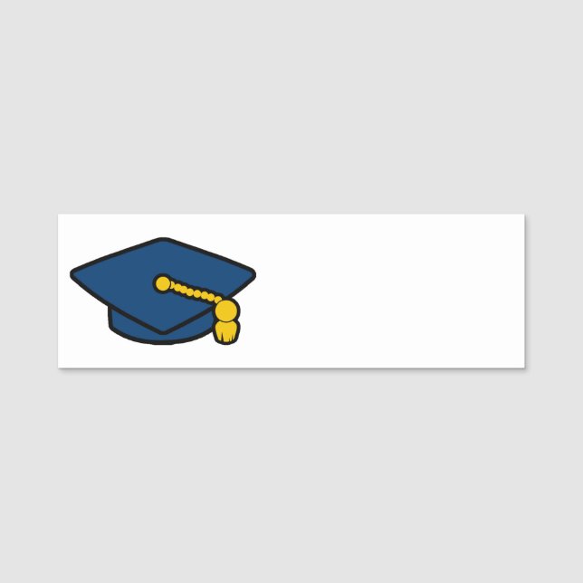 Etiqueta de nome clássica (Frente)