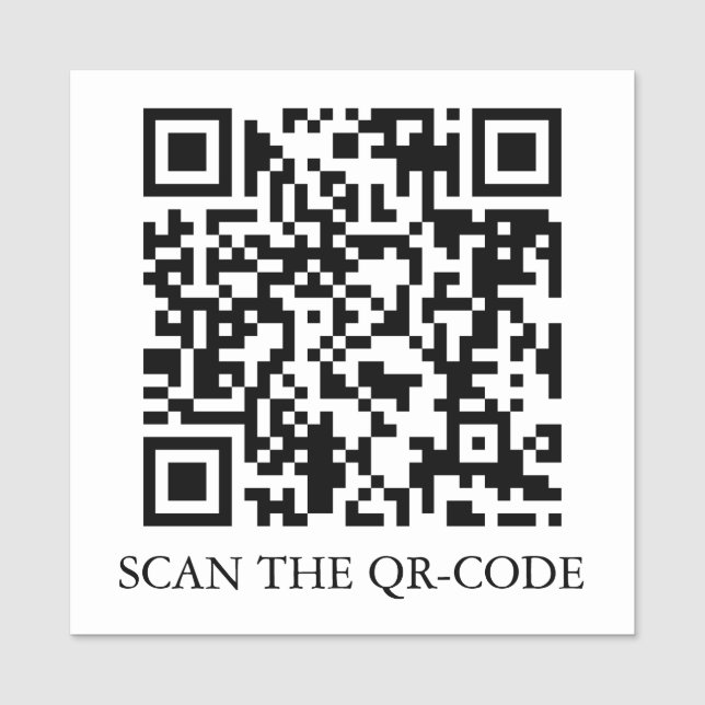 Etiqueta De Nome Código QR (Frente)