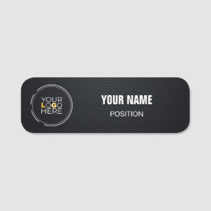 Etiqueta de Nome Comercial, Logotipo Personalizado