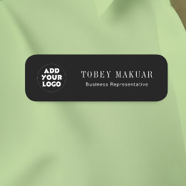 Etiqueta De Nome Crachá de Nome de Funcionário com Logotipo Empresa