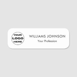 Etiqueta De Nome Crachá de Nome de Funcionário com Logotipo Persona