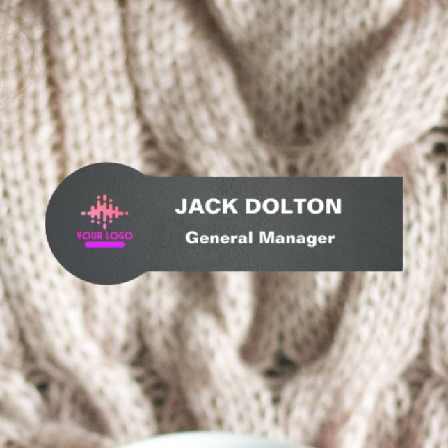 Etiqueta De Nome Crachá de Nome Metálico Personalizado para Funcion (Criador carregado)