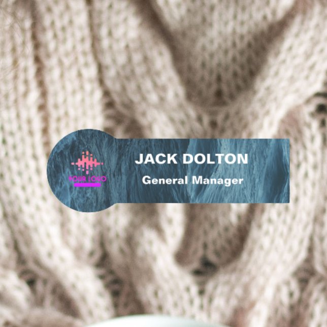 Etiqueta De Nome Crachá de Nome Metálico Personalizado para Funcion (Criador carregado)