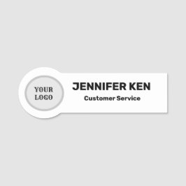 Etiqueta De Nome Crachá de nome pequeno Magnet Logotipo ocupado Fun