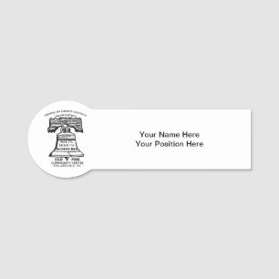 Etiqueta De Nome Crachá de Nome Personalizado