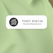 Crachá Personalizado com Logotipo da Empresa
