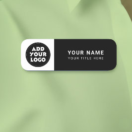 Etiqueta De Nome Crachá Personalizado com Logotipo da Empresa