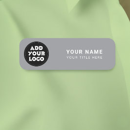 Etiqueta De Nome Crachá Personalizado com Logotipo para Funcionário