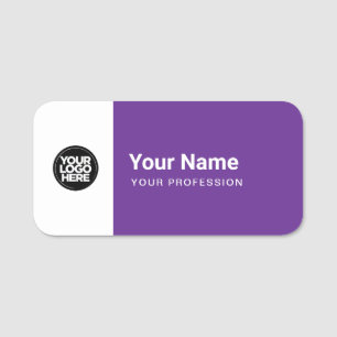 Etiqueta De Nome Crachá Personalizado Grande com Nome ou Magnético