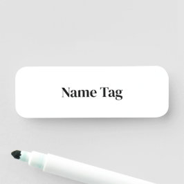 Etiqueta De Nome Crie Seu Próprio Retângulo de 3" X 1" Personalizad
