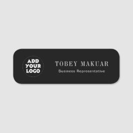 Etiqueta De Nome Custom Business Logo Employee Staff Name Tag