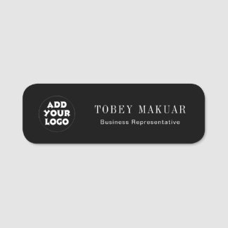 Etiqueta De Nome Custom Business Logo Employee Staff Name Tag