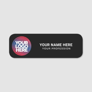 Etiqueta De Nome Custom Logo Employee magnetic or safety pin