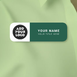 Etiqueta De Nome Custom Logo Employee Staff Name Tag
