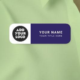 Etiqueta De Nome Custom Logo Employee Staff Name Tag