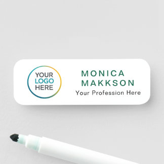 Etiqueta De Nome Custom  Logo Name Tag
