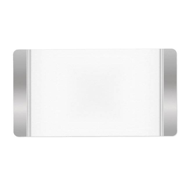 Etiqueta de Nome de Festa (Frente)