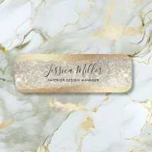 Dourado Moderno Diamante Brilho Falso Luxo Glam
