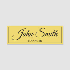 Etiqueta De Nome Elegante e personalizado personalizável