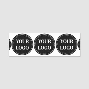 Etiqueta De Nome elegante, moderno, refinado e editável.