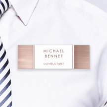 Elegante Placa de Identificação Empresarial em Dou