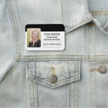 Foto simples do logotipo do funcionário