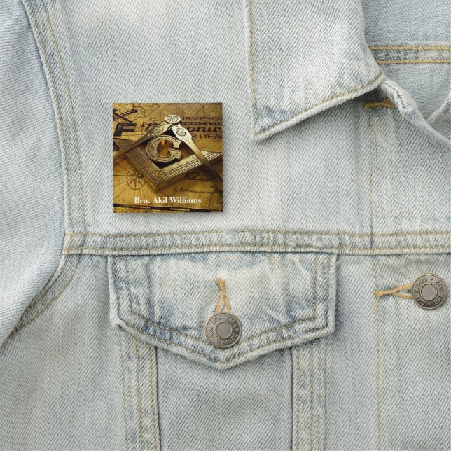 Etiqueta De Nome Freemason (In Situ)