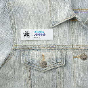 Etiqueta De Nome Funcionário da Empresa Magnética Personalizar Pers