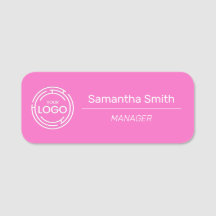 Funcionário de Logotipo Comercial