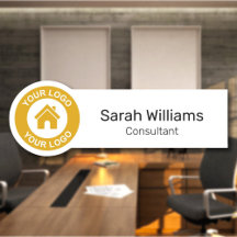 Funcionário do Cargo de Logotipo Comercial Persona