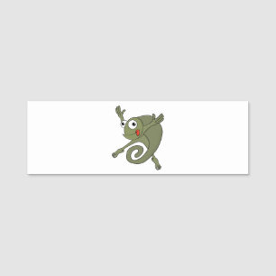 Etiqueta De Nome Incrível Chameleon