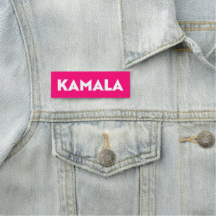Etiqueta De Nome Kamala, moderno e ousado tipografia, minimalista,