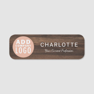 Etiqueta De Nome Logotipo Empresarial Personalizado Ímãs para Funci