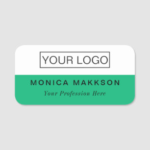 Etiqueta De Nome Logotipo magnético ou personalizado de pino do Nom