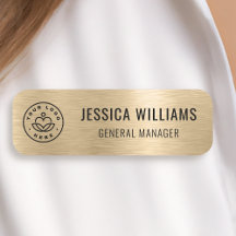 Logotipo Personalizado Alfinete de Segurança Magné