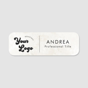Etiqueta De Nome Logotipo personalizado do nome do pino de seguranç