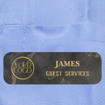 Logotipo Personalizado Dourado do Pino de Seguranç