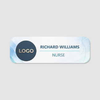 Etiqueta De Nome Logotipo Personalizado Enfermeira Magnético Ou Nom