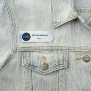Etiqueta De Nome Logotipo Personalizado Enfermeira Magnético Ou Nom