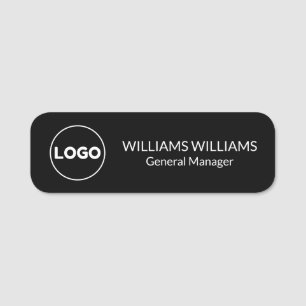 Etiqueta De Nome Logotipo Personalizado Ímã de Funcionário ou Disti