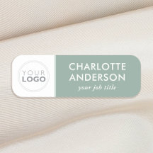 Logotipo Personalizado Título de Emprego Funcionár