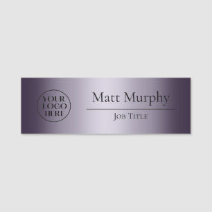 Etiqueta De Nome Logotipo profissional - ID do funcionário - Profun