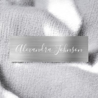 Luxury Silver Foil Moderno