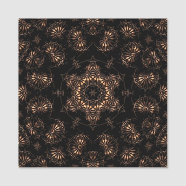 Etiqueta De Nome Mandala da Idade do Bronze (Frente)