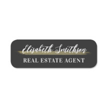 Modelo de Crachá de ID personalizado minimalista m