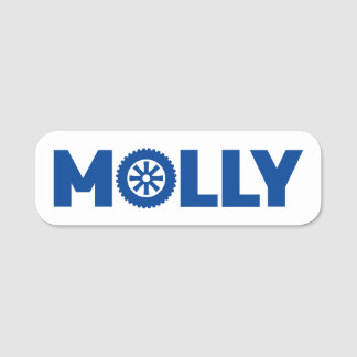 Etiqueta De Nome Molly Petrol Head