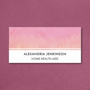Etiqueta De Nome Na moda moderno de cor-de-rosa cor-de-rosa-branca