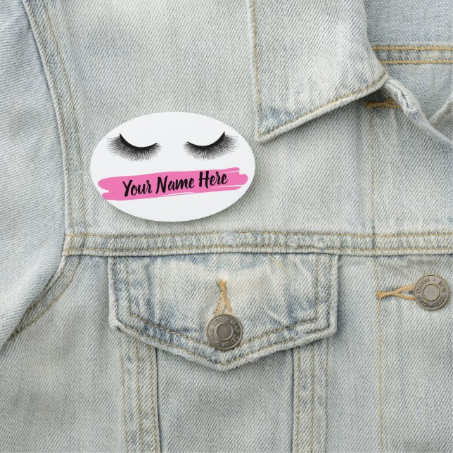 Etiqueta De Nome Negócio da beleza (In Situ)